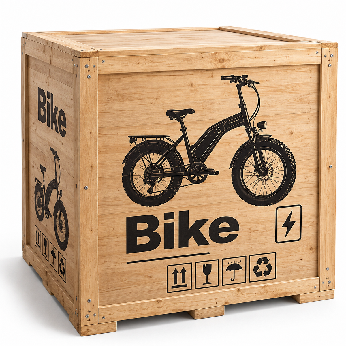 Bike with Helmet and Glasses