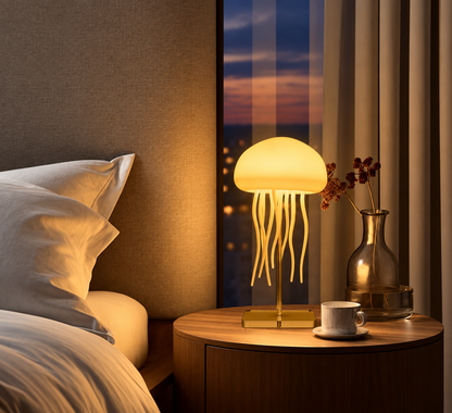 Aurora Jellyfish LED mood lamp, color-changing night light – view 3