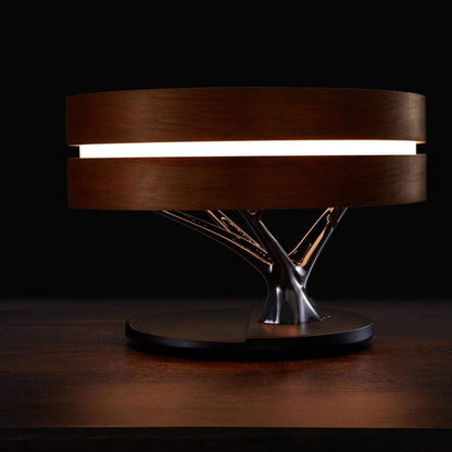 HaloSync 3-in-1 smart table lamp with wireless charger and Bluetooth speaker – view 4