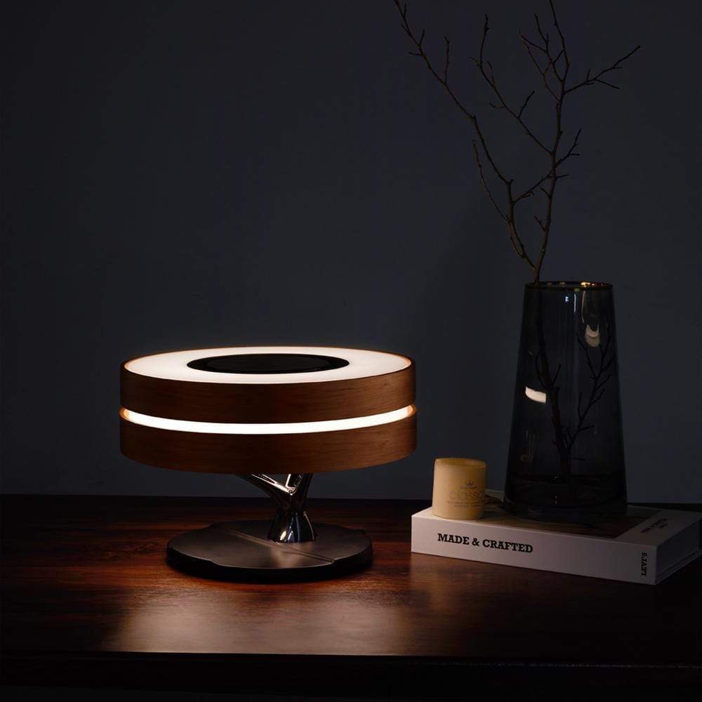 HaloSync 3-in-1 smart table lamp with wireless charger and Bluetooth speaker – view 5