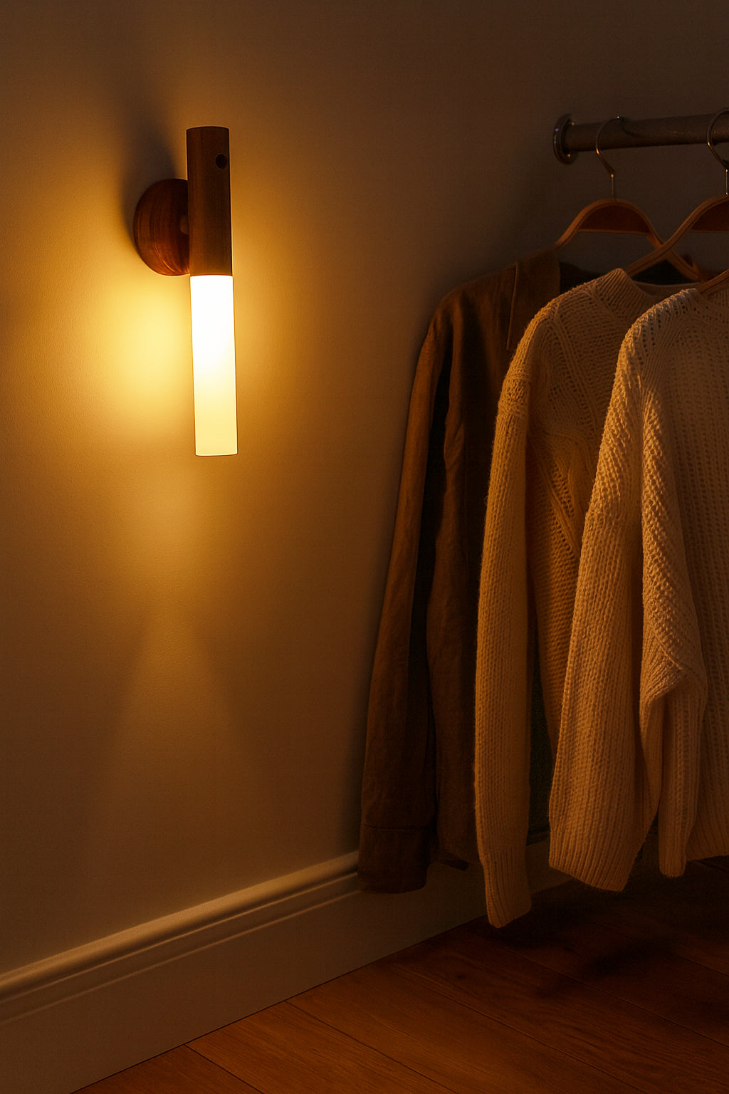 LumaSense rechargeable motion sensor wall light – view 4